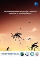 Recomandări în vederea protejării împotriva infectării cu virusul West Nile