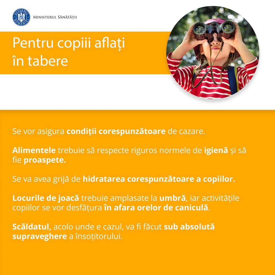 recomandari copii tabere