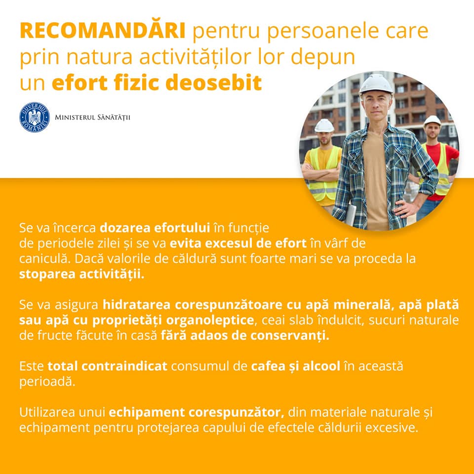 recomandari muncitori